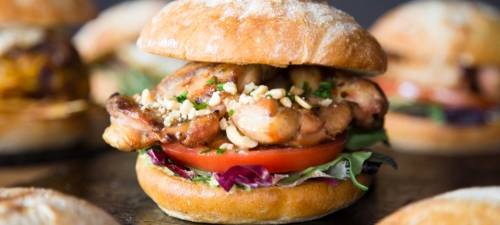 Burger poulet