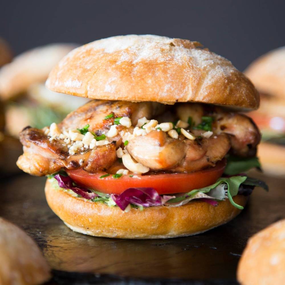 Burger poulet